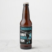 Band- en veldhamersport bier etiket (Voorkant)