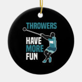 Band- en veldhamersport keramisch ornament (Voorkant)