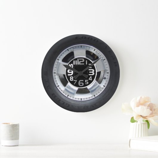 band- en velgmuurklok grote klok (Huis)