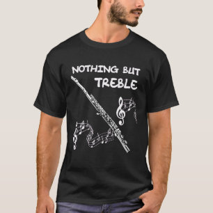 Band-flits die de band markeren, fluent niets dan t-shirt