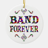 Band Forever Keramisch Ornament (Voorkant)