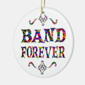 Band Forever Keramisch Ornament (Links)