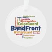Band-front-Word Cloud Ornament (voorkant)