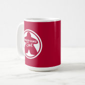 Band Game Gal White Lijst Mok (Voorkant links)