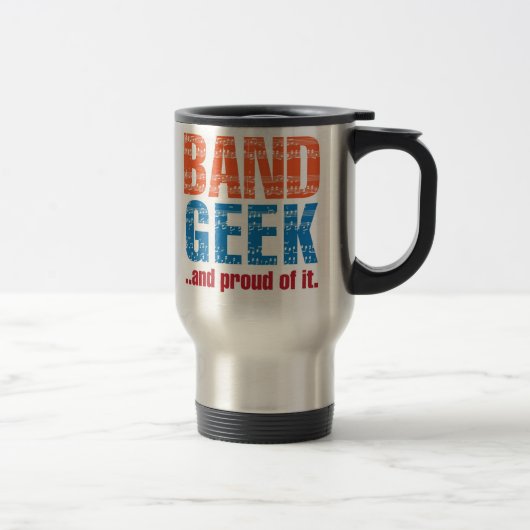 Band Geek ...en daar trots op. Reisbeker (Rechts)
