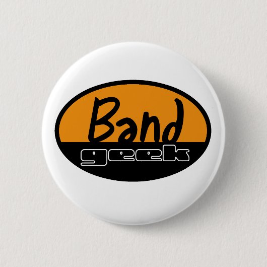 Band Geek Ronde Button 5,7 Cm (Voorkant)