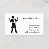 Band-geleider Visitekaartje (Voorkant)