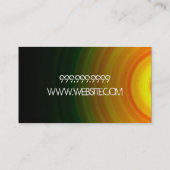 Band Group Vocalist Rock Singer Performer Music Visitekaartje (Achterkant)