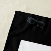 Band-handdoek van MOTOCROSS. Strandlaken (In situ)