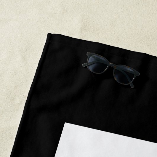 Band-handdoek van MOTOCROSS. Strandlaken (In situ)