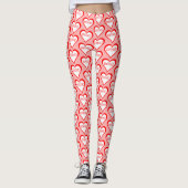 Band-harten Leggings (Voorkant)