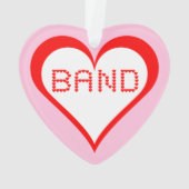 Band-harten Ornament (achterkant)