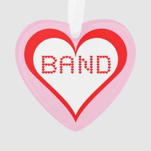 Band-harten Ornament (achterkant)