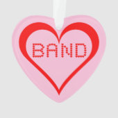 Band-harten Ornament (achterkant)