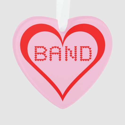 Band-harten Ornament (achterkant)