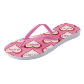 Band-harten Teenslippers (Schuin)