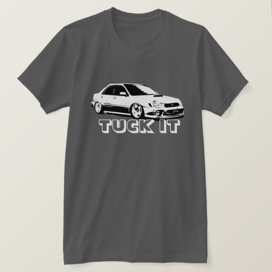 Band het gestanceerde Subaru Wrx Vector Afbeelding T-shirt (Design voorkant)
