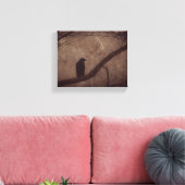 Band in de boom canvas afdruk (Insitu (Woonkamer))