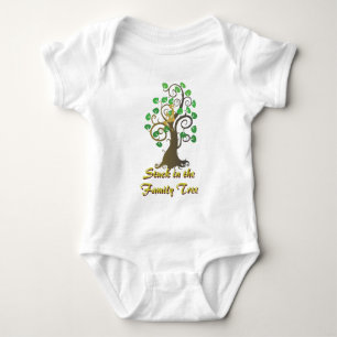 Band in de familieboom romper