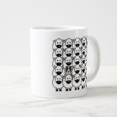 Band in de schapen grote koffiekop (Voorkant rechts)