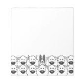 Band in de schapen notitieblok (Voorkant)