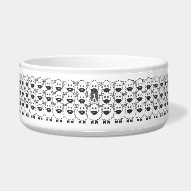 Band in de schapen voerbakje (Voorkant)