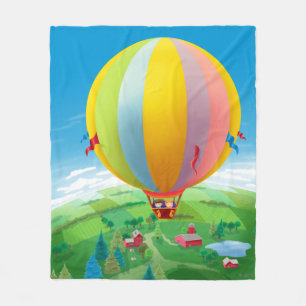 Band in de wind fleece deken