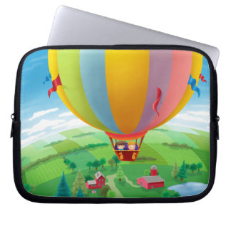 Band in de wind laptop sleeve