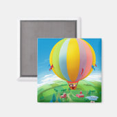 Band in de wind magneet (Voorkant / Achterkant)