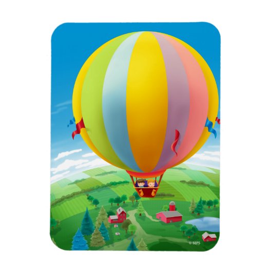 Band in de wind magneet (Verticaal)