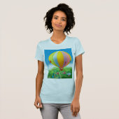 Band in de wind t-shirt (Voorkant volledig)