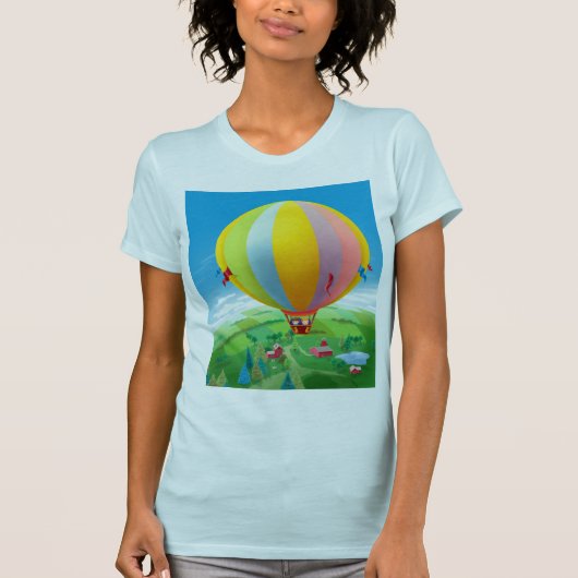 Band in de wind t-shirt (Voorkant)