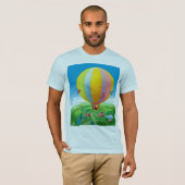 Band in de wind t-shirt (Voorkant volledig)