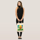Band in de wind tote bag (Voorkant (model))