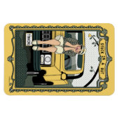 Band in een Rut_C_4x6 koelkast Magneet (Horizontaal)