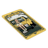 Band in een Rut_C_4x6 koelkast Magneet (Rechterzijde)