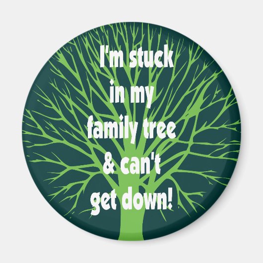 Band in mijn familiestructuur magneet (Voorkant)