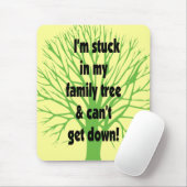 Band in mijn familiestructuur muismat (Met muis)