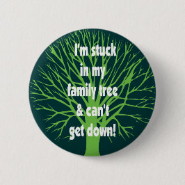Band in mijn familiestructuur ronde button 5,7 cm