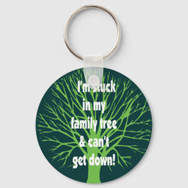 Band in mijn familiestructuur sleutelhanger