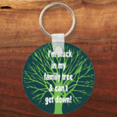 Band in mijn familiestructuur sleutelhanger (Voorkant)