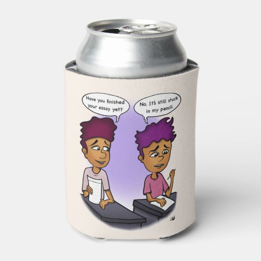 Band in potlood blikjeskoeler (Blikje Voorkant)