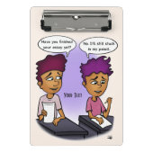 Band in potlood mini klembord (Voorkant)