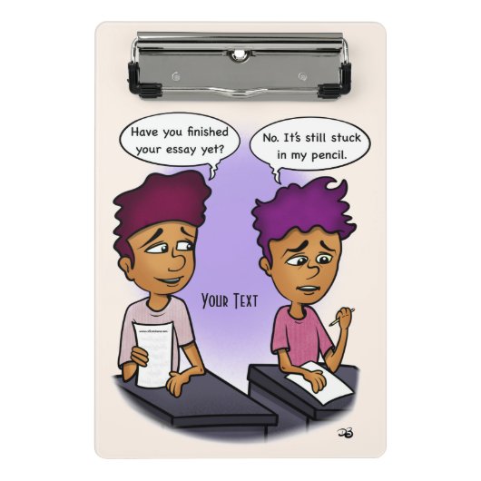 Band in potlood mini klembord (Voorkant)