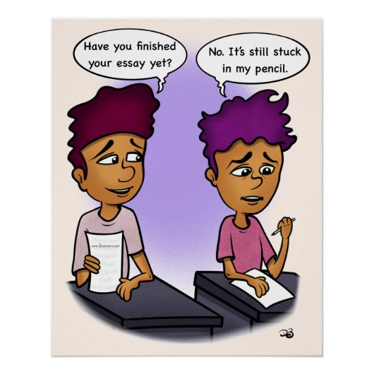 Band in potlood perfect poster (Voorkant)