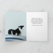 Band in wintersneeuwkerstboom kaart (Binnen)