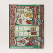 Band Instruments Muziek Winkelen Waterverf Legpuzzel (Verticaal)