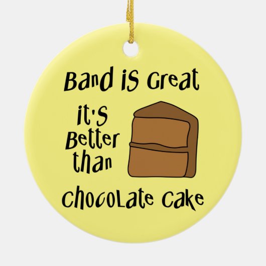 Band is geweldig keramisch ornament (Achterkant)