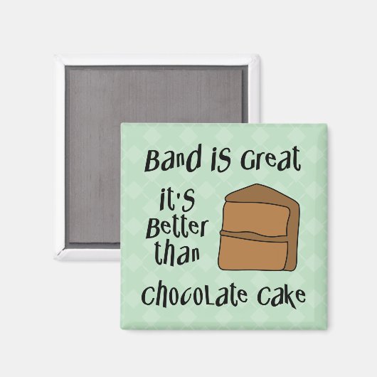 Band is geweldig magneet (Voorkant / Achterkant)