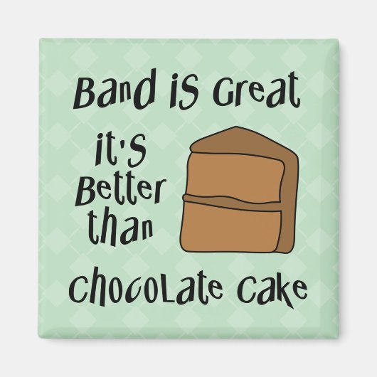 Band is geweldig magneet (Voorkant)